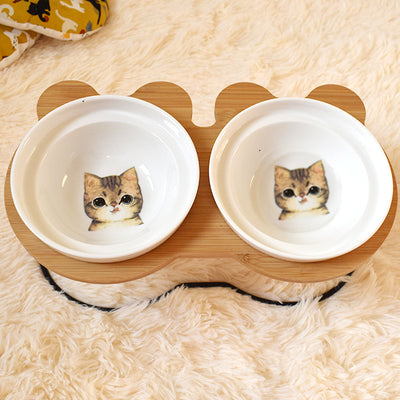 Ergonomic Spine Protection Pet Feeder