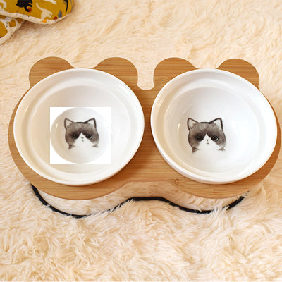 Ergonomic Spine Protection Pet Feeder