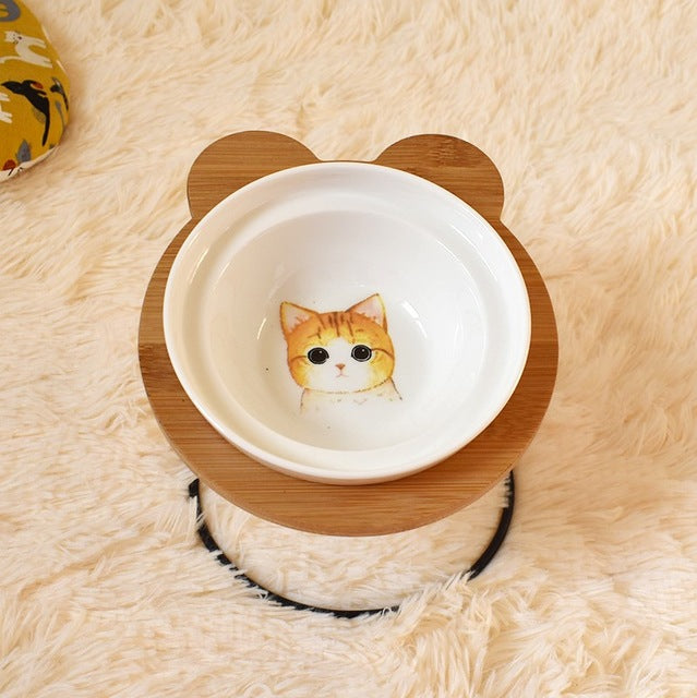 Ergonomic Spine Protection Pet Feeder