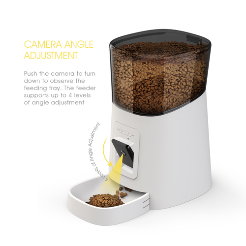 Automatic Pet Feeder With Camera